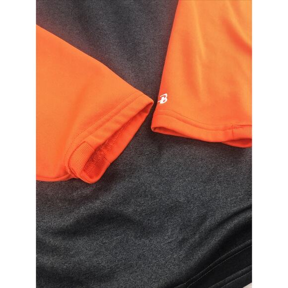 Badger Sport Tusculum University Men's Pullover XL Quarter Zip Long Sleeve Black - Picture 6 of 10